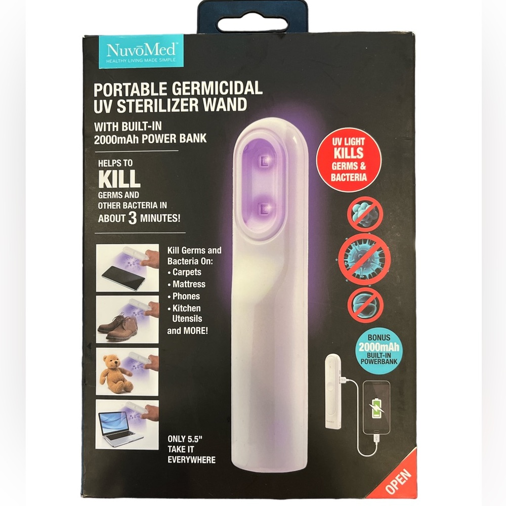 Portable Germicidal UV Sterilizer Wand